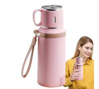 Gobelet Thermo-Isolant En Acier Inoxydable | Mug Élégant Pour Boissons Chaudes Et Froides | Gobelet Sportif Portable en Acier Inoxydable Grande Capacité pour Salle de Sport et École
