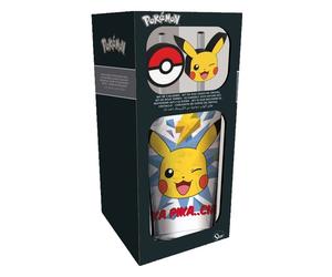 Gobelet Tumbler - STOR - Pikachu - 485 ml - Pailles coudées - Sous licence officielle