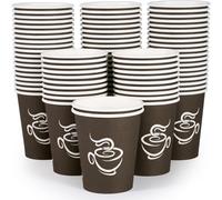 Gobelets à café en carton brun 35 cl (paquet de 240)