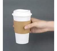 Gobelets à Café Réutilisables avec Couvercles en Polypropylène x 25 Olympia G