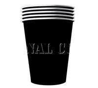 20 gobelets xl en carton 53cl - noir - original cup pcn53 Noir