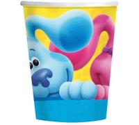 Gobelets d'anniversaire pour chien ŚLADEM BLEU 250 ml 8 pièces.