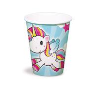 Gobelets de fête Licorne - Petite Licorne 250ml - 8 pcs