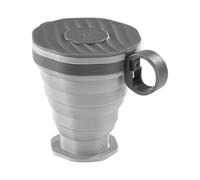 Gobelets de voyage pliables - Gobelet réutilisable pour le camping, la randonnée, la randonnée | Bouteille d'eau étanche au format de poche en silicone BPA pour boissons chaudes et froides, bain de