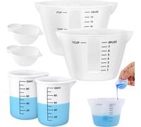 Gobelets doseurs en silicone réutilisables 6 pièces Vendos85