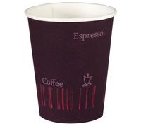 Gobelets en carton Duni Coffee Quick 20 cl, lot de 80