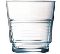 Accessoire autour du vin ARCOROC Gobelets en verre Spirale 250 ml - x 6 - - Verre x84mm