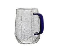 gobelets en verre Gobelets martelés, 14,5 oz Verrerie de cuisine(Blue)