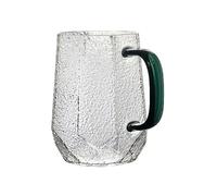 gobelets en verre Gobelets martelés, 14,5 oz Verrerie de cuisine(Green)