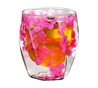 Gobelets en verre isolés à double paroi - Tasses à thé élégantes et transparentes, double couche de 350 ml | Tasses à expresso et à cappuccino élégantes isolantes thermiquement | Verre robuste pour un