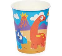 Gobelets Enfants En Carton Motif Dinosaure - Lot De 10, Decoration Anniversaire Enfant (Fc979), Gobelets En Papier
