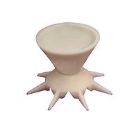 Gobelets fendus en silicone pour verser de la peinture - Outils de peinture - Accessoires de dessin réutilisables avec séparateurs (7 canaux)
