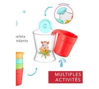Gobelets Rigol'eau - Sophie la Girafe - VULLI multicolore TU