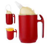 Gobelets Sippy 14 oz en acier inoxydable pour adultes, anti-déversement avec paille et poignée pour patients âgés, tasses de maternité pour enfants, tasse adulte, pour Sp