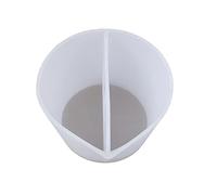 Gobelets verseurs antiadhésifs en silicone pour moulage de résine époxy, fabrication de bijoux, arts et tasse de distribution en silicone