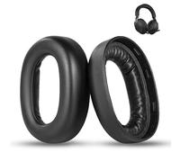 Gobelieve Coussinets d’Oreille Compatible avec Jabra Evolve2 85 UC/Evolve 2 85 MS Wireless Casque Audio Oreillettes et Coussinets avec Cuir protéiné