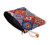 Gobelin Trousse à cosmétiques, trousse à crayons, porte-monnaie pour | Pochette fabriquée à la main en Turquie, fermeture éclair, boucle pratique, idéale pour les clés ou comme cadeau