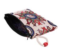 Gobelin Trousse à cosmétiques, trousse à crayons, porte-monnaie pour | Pochette fabriquée à la main en Turquie, fermeture éclair, boucle pratique, idéale pour les clés ou comme cadeau