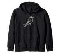 Gobemouche Linéaire Observateur d'oiseaux Sweat à Capuche