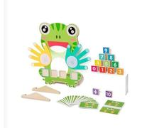 Gobesty Jouet Montessori Mathématiques, Multifonctionnel Jeux Montessori, Éducatif Jouet Enfant 3 Ans Planche Double Face Chiffres et Doigts pour 3 4 5 Ans Garçons Filles Enfants