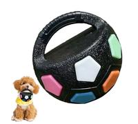 Gobesty Palla Antistress per Cani, Palla Antistress per Cani Con Manico, Gioco Calmante Con Lancio e Riporto, Giocattolo Interattivo per Cani, Indistruttibile per Cani Di Piccola (Negro)