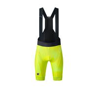 GOBIK Cuissard à bretelles Absolute Print K10 Bib Shorts High Key Edition jaune/noir