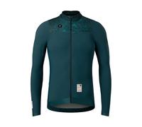 GOBIK Maillot Hyder Blend 2.0 L/S bleue/vert