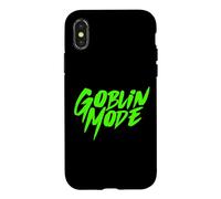 Goblin Mode Drôle Goblincore Fantasy Creature Monstre Coque pour iPhone X/XS