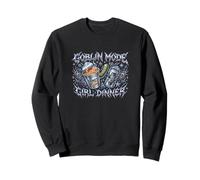 Goblin Mode Ramen Pickle Crush Energy Caféine Girl Dinner Sweatshirt