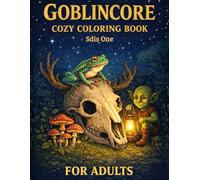 Goblincore Cozy Coloring Book for Adults: 50 Enchanting Forest Illustrations with Goblins, Mushrooms, Skulls, Frogs, and Magical Curiosities for Stress Relief and Relaxation