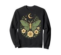 Goblincore Moth and Butterfly Moonphases Fleurs Cottagecore Sweatshirt