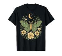 Goblincore Moth and Butterfly Moonphases Fleurs Cottagecore T-Shirt