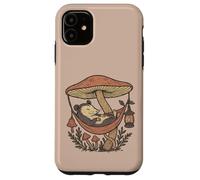Goblincore Possum Under Mushroom Hammock Woodland Coque pour iPhone 11