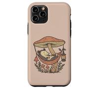 Goblincore Possum Under Mushroom Hammock Woodland Coque pour iPhone 11 Pro
