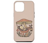 Goblincore Possum Under Mushroom Hammock Woodland Coque pour iPhone 12 Pro Max