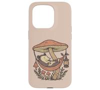 Goblincore Possum Under Mushroom Hammock Woodland Coque pour iPhone 15 Pro