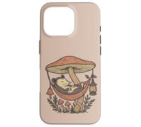 Goblincore Possum Under Mushroom Hammock Woodland Coque pour iPhone 16 Pro