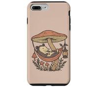 Goblincore Possum Under Mushroom Hammock Woodland Coque pour iPhone 7 Plus/8 Plus