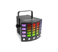 Gobo Derby Projecteur Spot LED RVBBA + UV - Stroboscope - canaux DMX 3/10/14 - 60W