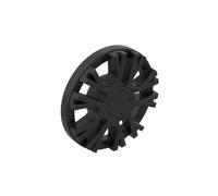 Gobricks 24308B Lot de 50 cache-moyeux compatibles avec Lego 24308B GDS-21241 Classic Bulk Toy MOC Couleur : noir 26