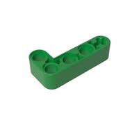 Gobricks GDS-671 Technic Beam 2 x 4 L Forme Epais 50 Pièces Compatible avec Lego 32140 42137 Pièces DIY et Composants MOC pour Grandes Marques de Briques (Color : Green 28)