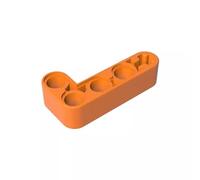 Gobricks GDS-671 Technic Beam 2 x 4 L Forme Epais 50 Pièces Compatible avec Lego 32140 42137 Pièces DIY et Composants MOC pour Grandes Marques de Briques Color:Orange 106