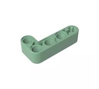 Gobricks GDS-671 Technic Beam 2 x 4 L Forme Epais 50 Pièces Compatible avec Lego 32140 42137 Pièces DIY et Composants MOC pour Grandes Marques de Briques Couleur Vert Sable 151