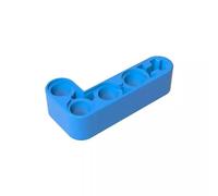 Gobricks GDS-671 Technic Beam 2x4 L Forme Epais 50 Pièces Compatible avec Lego 32140 42137 Pièces DIY et Composants MOC pour Grandes Marques de Briques (Color : Dark Blue 321)