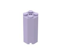 Gobricks Lot de 10 briques à charnière octogonales spéciales 2 x 2 x 3 1/3 compatibles avec Lego 6037 GDS-2073 Jouet classique en vrac MOC Couleur : lavande 325