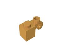Gobricks Lot de 10 briques décoratives spéciales compatibles avec Lego GDS-M150 20310 Jouet classique en vrac MOC Couleur : Or nacré 297