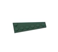 Gobricks Lot de 20 plaques circulaires 6 x 2 cales (gauche) compatibles avec Lego 78443 GDS-2144 Classic Bulk Toy MOC Couleur : vert 28