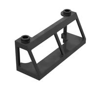Gobricks Window Lot de 10 cadres de fenêtre avant de 5,1 x 15,2 x 5,1 cm compatibles avec Lego 13760 GDS-90118 Jouet classique en vrac MOC Couleur : noir 26