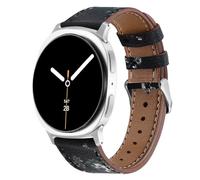 GOBY Bracelet Cuir Compatible avec Samsung Galaxy Watch 8 Classic 46mm/Galaxy Watch 8 40MM/44MM, Bracelet de Remplacement en Cuir pour Galaxy Watch8 44MM (NOIR FLEUR)