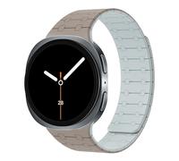 GOBY Compatible avec Bracelet Samsung Galaxy Watch 8 44mm 40mm, Bracelet de montre de sport étanche en silicone pour Galaxy Watch 8 Classic 46mm (GRIS)
